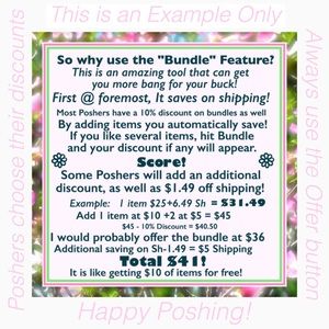Save💸 Add variety and save💰shipping w Bundling!